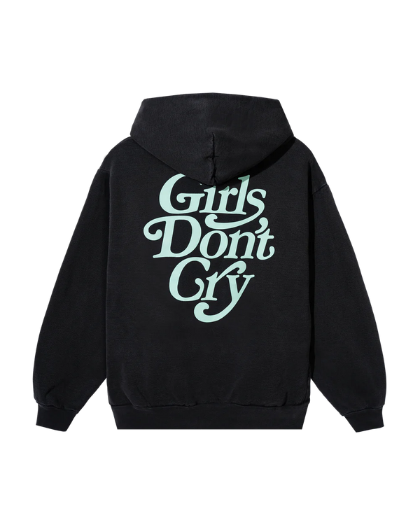 Girls Don't Cry x Verdy Logo Hoodie - Vintage Black/Light Green
