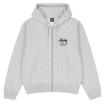 Load image into Gallery viewer, Stussy x Dover Street Market New York Zip Hoodie Ash Heather
