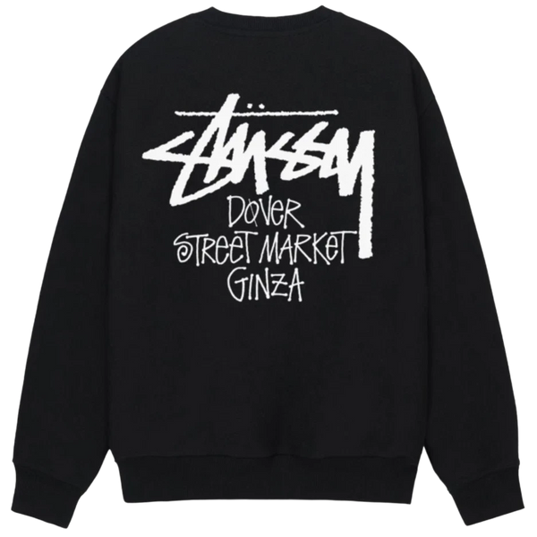 Stussy x Dover Street Market Ginza Taps Stussy for Logo-Clad Chapter Pack Crewneck