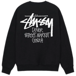 Load image into Gallery viewer, Stussy x Dover Street Market Ginza Taps Stussy for Logo-Clad Chapter Pack Crewneck

