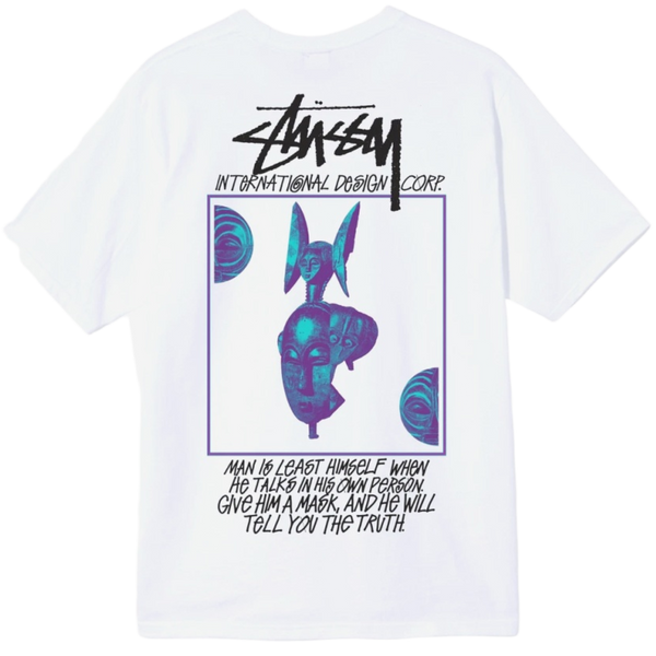 Stussy International Design Corp Tee White