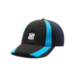 Load image into Gallery viewer, Undefeated Stripe Strapback Black
