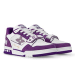 Load image into Gallery viewer, Louis Vuitton LV Trainer Monogram Strap White Purple
