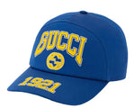 Load image into Gallery viewer, Gucci GG 1921 Baseball Cap Blue
