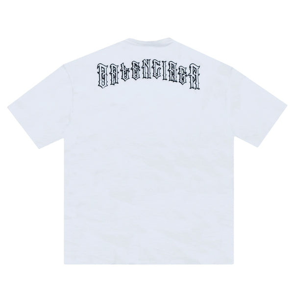 Balenciaga White Tattoo T-Shirt (Pre-owned)