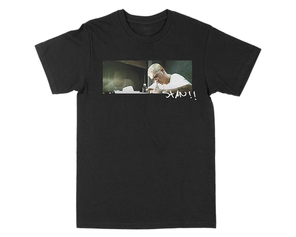 Eminem Stans GFX Biggest Fan Tee Black