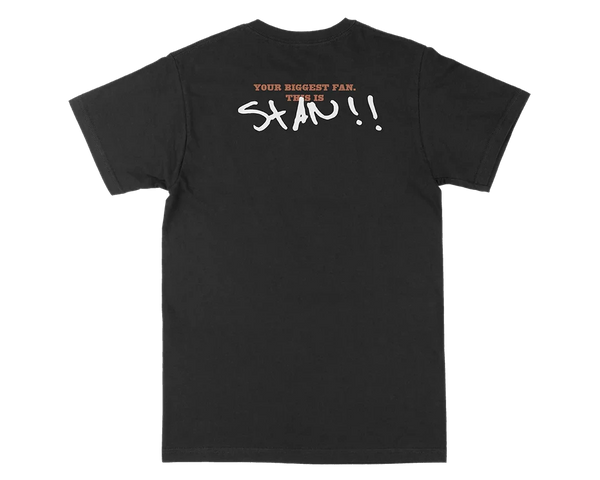Eminem Stans GFX Biggest Fan Tee Black