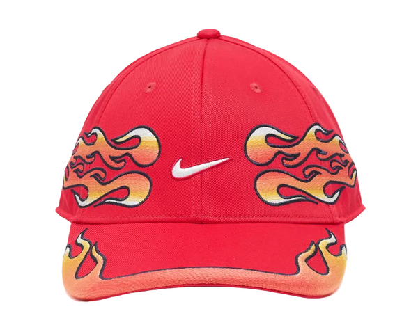 Nike Club Structured OG Flame Cap Red
