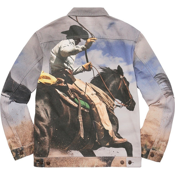 Supreme Cowboy Denim Work Jacket Multi