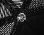 Load image into Gallery viewer, Chrome Hearts Cemetery Trucker Hat Black White
