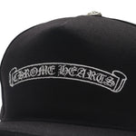 Load image into Gallery viewer, Chrome Hearts Embroidered Scroll Black White Baseball Cap

