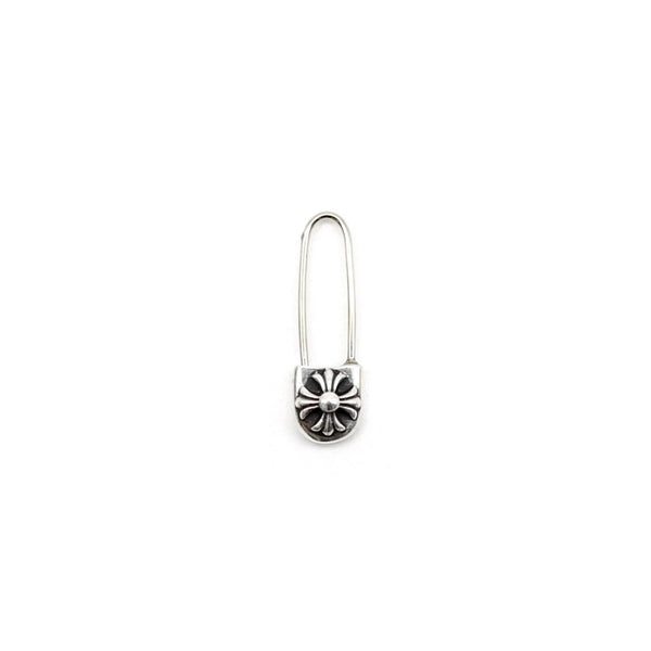 Chrome Hearts Cross Safety Pin Earring