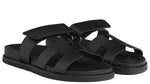 Load image into Gallery viewer, Hermes Chypre Sandal Noir Calfskin Leather (Women's)
