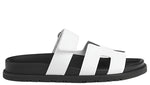 Load image into Gallery viewer, Hermes Chypre Sandal Blanc Calfskin Leather (Women's)
