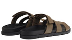 Load image into Gallery viewer, Hermes Chypre Sandal Etoupe Calfskin Leather (Women's)

