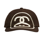 Load image into Gallery viewer, Stüssy Big Link Low Pro Cap in Brown
