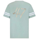 Load image into Gallery viewer, Dior Logo Printed Stripe Short Sleeve T-Shirt Light Green (Pre-owned)
