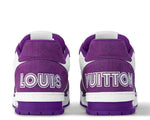 Load image into Gallery viewer, Louis Vuitton LV Trainer Monogram Strap White Purple
