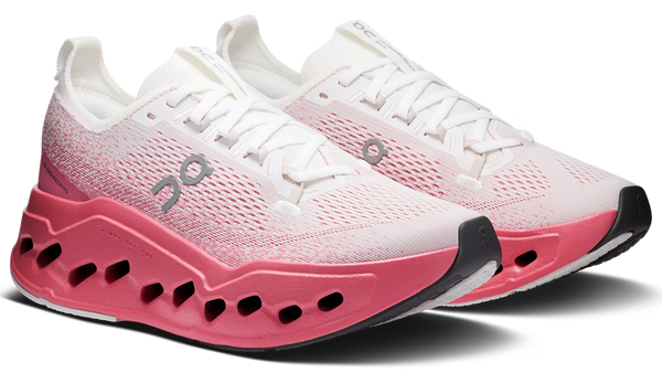 On Running Cloudsurfer Max White Camelia (Women's)