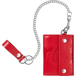 Load image into Gallery viewer, Supreme Leather Chain Wallet Red SS26
