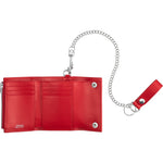 Load image into Gallery viewer, Supreme Leather Chain Wallet Red SS26
