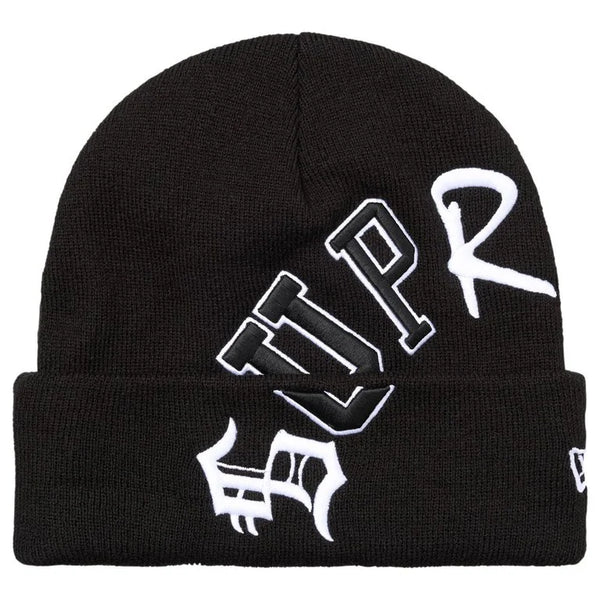 Supreme New Era Arc Beanie Black