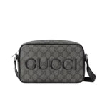 Load image into Gallery viewer, Gucci GG Logo Supreme Canvas Mini Shoulder Bag Grey Black

