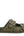 Gucci - Slide Buckle GG Canvas Dark Green Sandals