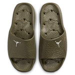 Load image into Gallery viewer, Jordan Franchise Shower Slide Medium Olive Sail
