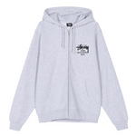 Load image into Gallery viewer, Stussy Stock DSM Ginza Zip Hoodie Ash Heather
