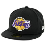 Load image into Gallery viewer, LA Lakers Black NBA New Era 9Fifty

