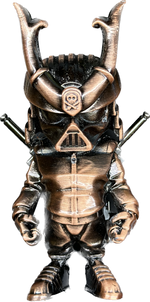Load image into Gallery viewer, Ghost of Kurosawa in Metal by QUICCS x Danil Yad x Flabslab Aged Bronze 3"
