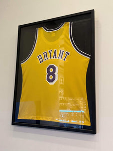 Champion Los Angeles Lakers Kobe Bryant 1996 Vintage Jersey Men's Size 48 (Framed)
