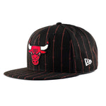 Load image into Gallery viewer, New Era 9Fifty Chicago Bulls Pinstripe Snapback
