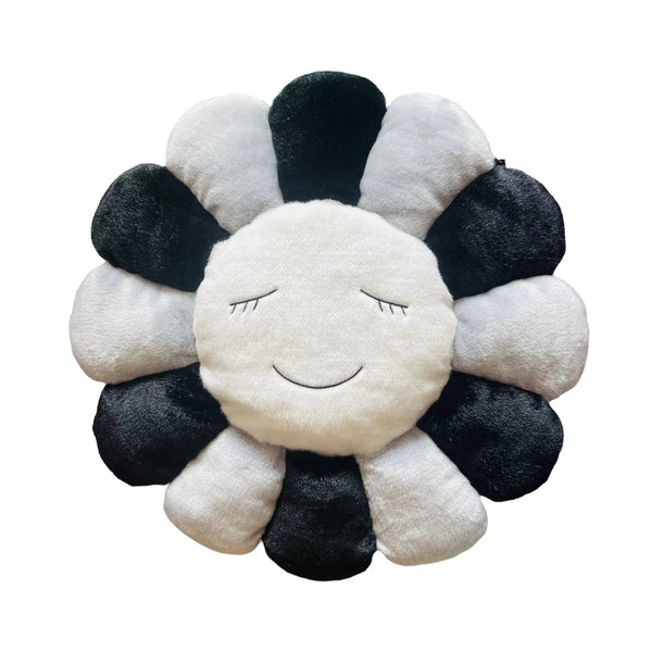 Takashi Murakami Flower Plush 30CM Black/Grey/White