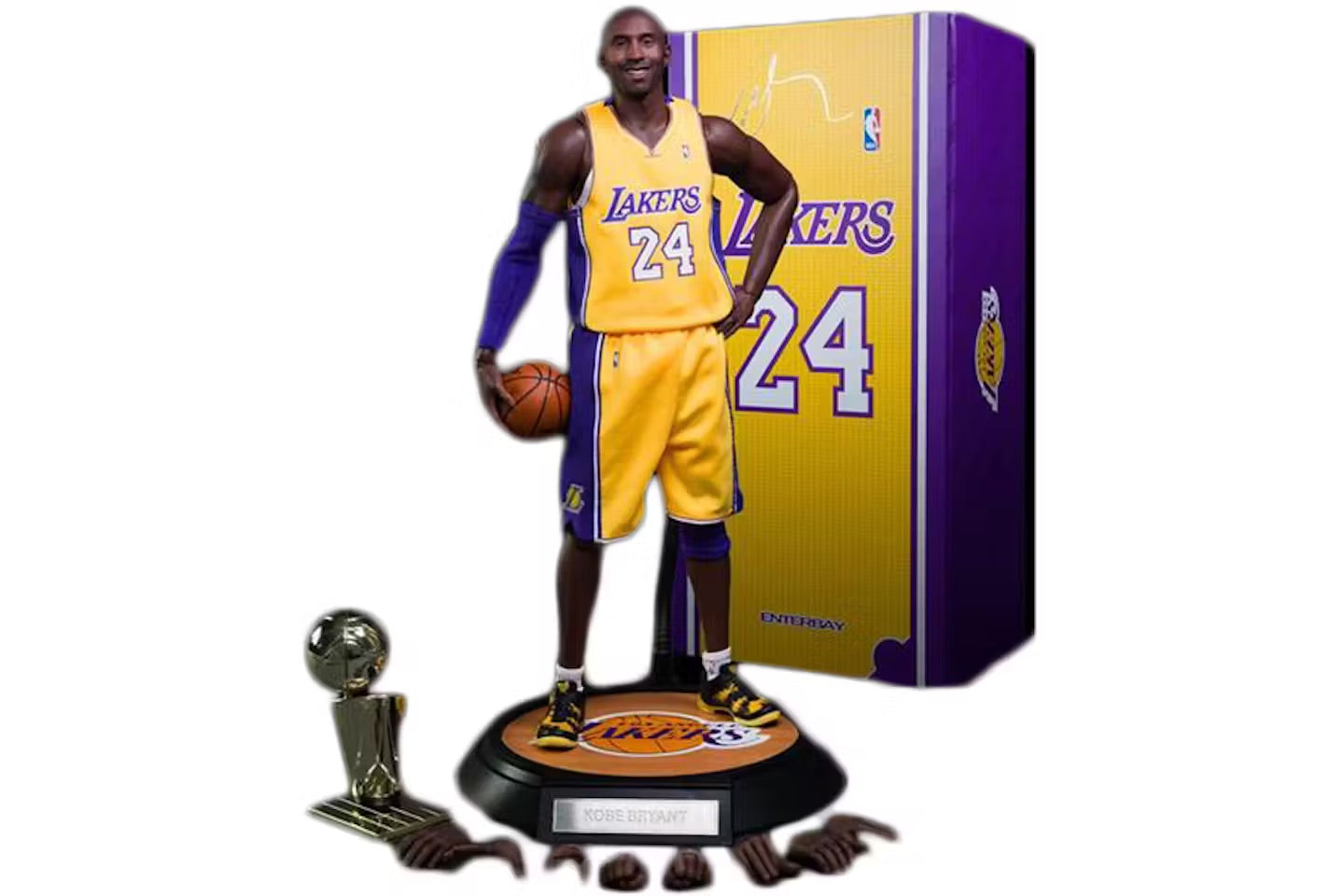 ENTERBAY Relaunches Kobe Bryant Real Masterpiece Series