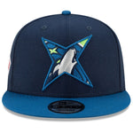 Load image into Gallery viewer, Minnesota Timberwolves NBA Draft Navy 9FIFTY Cap
