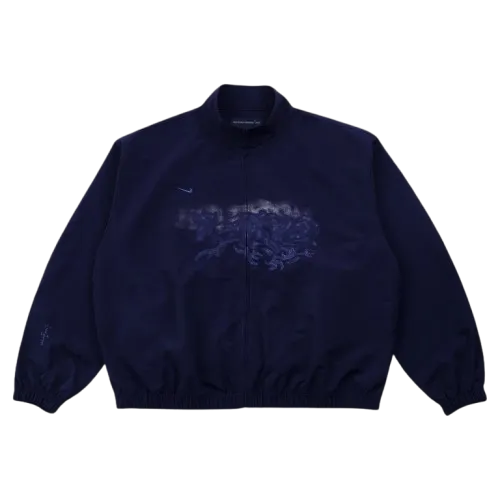 Travis Scott Cactus Jack x Fragment x Nike Tokyo Windbreaker Zip Jacket Black