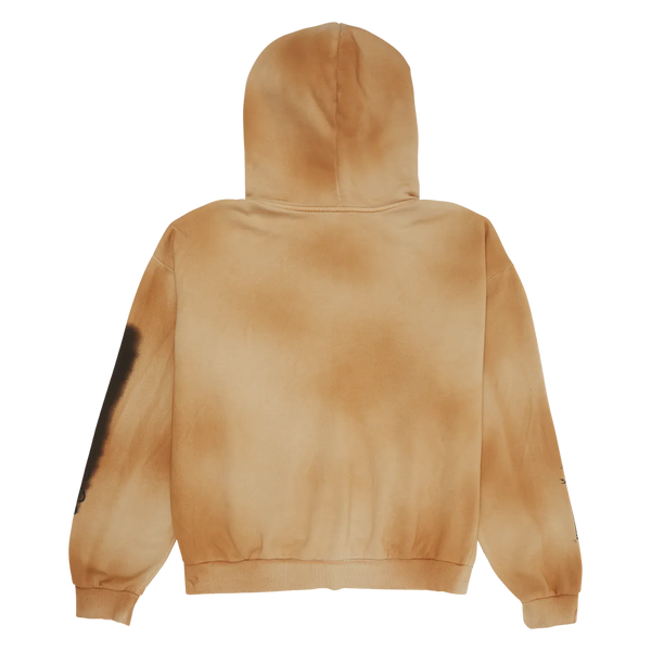 Travis Scott Cactus Jack x Fragment x Nike Houston To Ise Mie Zip Hoodie Washed Brown