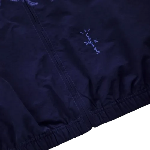 Travis Scott Cactus Jack x Fragment x Nike Tokyo Windbreaker Zip Jacket Black