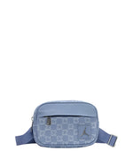 Load image into Gallery viewer, Jordan Monogram Crossbody Denim Bag

