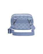 Load image into Gallery viewer, Jordan Monogram Crossbody Denim Bag
