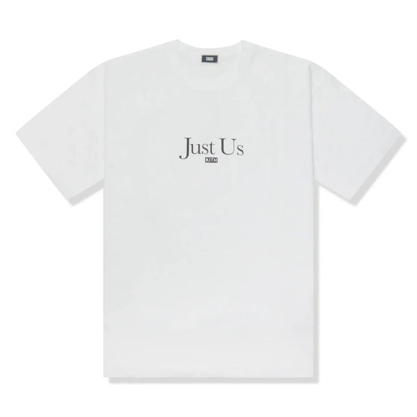 Kith Just Us Quote White T-Shirt