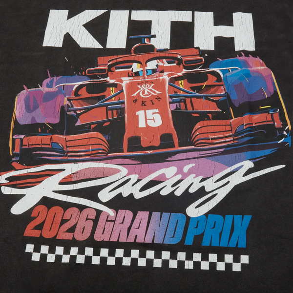 Kith Pole Position Vintage Black T-Shirt
