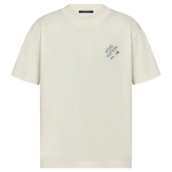 Louis Vuitton Signature Short-Sleeved T-Shirt White (Pre-owned)
