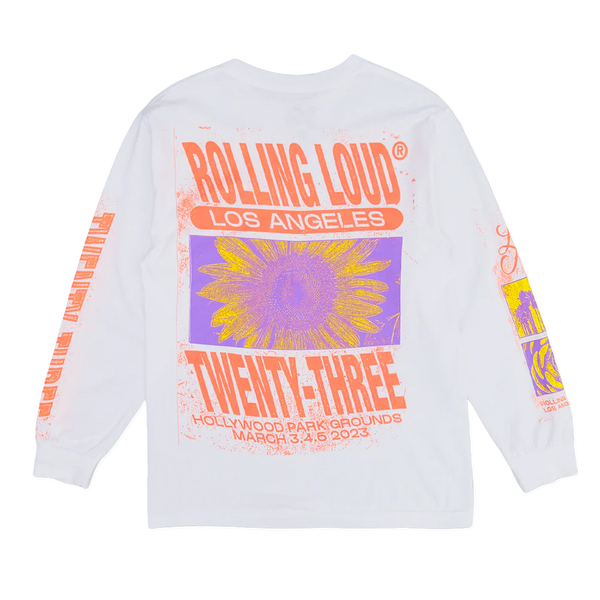 RL Cali Botany LS Tee White