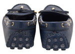 Load image into Gallery viewer, Louis Vuitton Blue Epi Leather Bow Gloria Slip On Loafers
