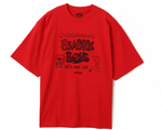 Load image into Gallery viewer, Atmos Beastie Boys x atmos FLYER T-shirt Red
