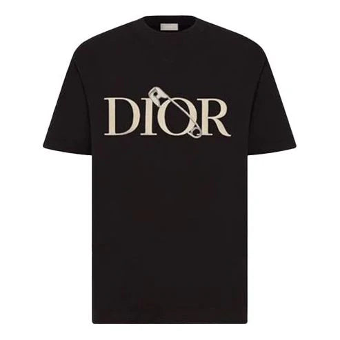 Dior Knitted Crewneck Short Sleeve Black (Pre-owned)