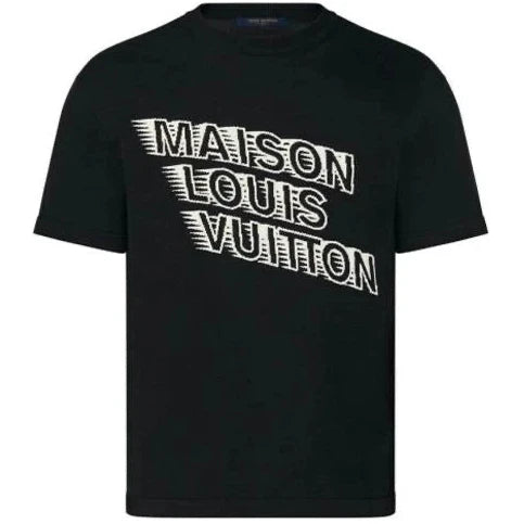Louis Vuitton Maison LV Knit T-Shirt Black (Pre-owned)